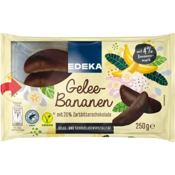Edeka Galaretka Bananowa w Czekoladzie 250 g