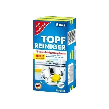 G&G Gąbki do Naczyń Żółte 6 szt.