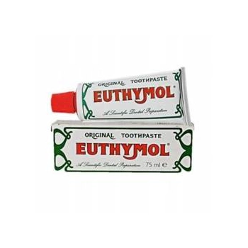 Euthymol Original Antybakteryjna Pasta do Zębów bez Fluoru 75 ml