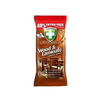 Green Shield Wood ChusteczkI Nawilżone do Drewna i Laminatów 70 szt.