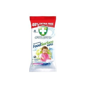 Green Shield Food Surface Chusteczki Antybakteryjne 70 szt.