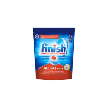 Finish All in 1 Max Lemon Tabletki do zmywarki 22 szt.
