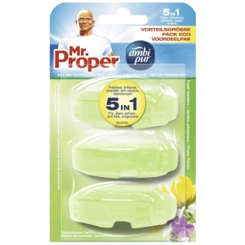 Ambi Pur Proper Fresh Gardens Wkład do Zawieszki do WC 3x55ml