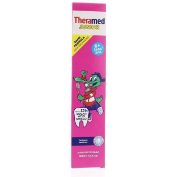 Theramed Junior Strawberries 6+ Pasta dla Dzieci 75 ml