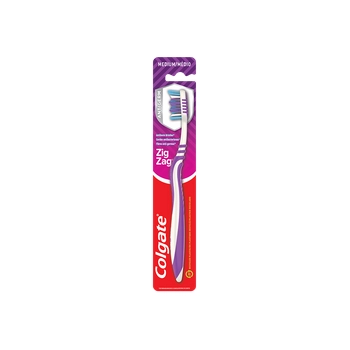Colgate ZigZag Antibacterial Medium Szczoteczka do Zębów