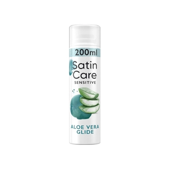 Gillette Satin Care Aloe Vera Żel do Golenia 200 ml