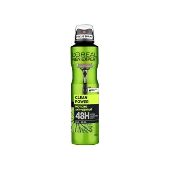 L'Oréal Men Expert Clean Power Antyperspirant Spray 250 ml