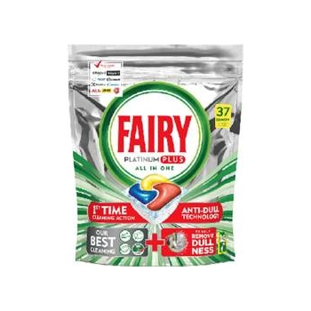 Fairy Platinum Plus Lemon kapsułki do zmywarki 37 szt.