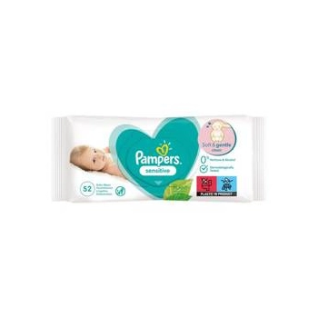 Pampers Sensitive Chusteczki Nawilżone 52 szt.