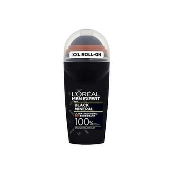 L'Oréal Black Mineral Deodorant Roll On 50 ml