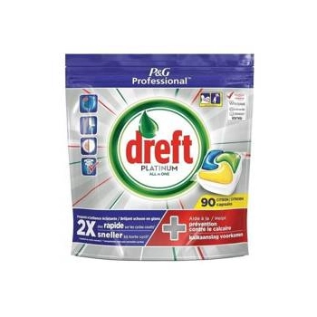 Dreft Platinum Lemon Kapsułki do Zmywarki 90 szt.