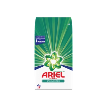 Ariel Compact Strahlend Rein Universal 19 prań