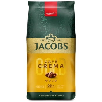 Jacobs Cafe Crema Gold Kawa Ziarnista 1 kg
