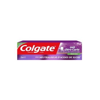 Colgate Defi Zero Carie Menthe Fraiche 75 ml