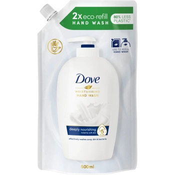 Dove Moisturising Mydło w Płynie Worek 500 ml