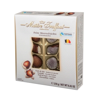 MaitreTruffout Praliny Belgijskie Muszle Morskie 250 g