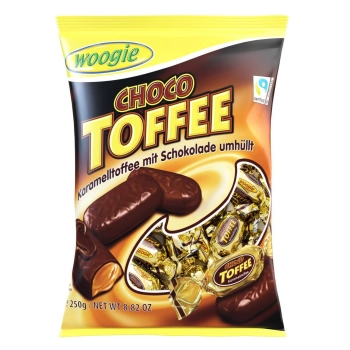 Woogie Karmelowe Toffi z Czekoladą 250 g