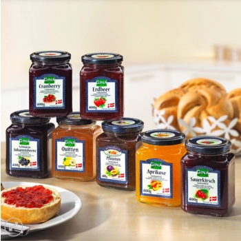 Gina Dżem Czarna Porzeczka 400 g