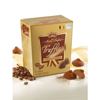 MaitreTruffout Belgijskie Trufle Kawowe 200 g