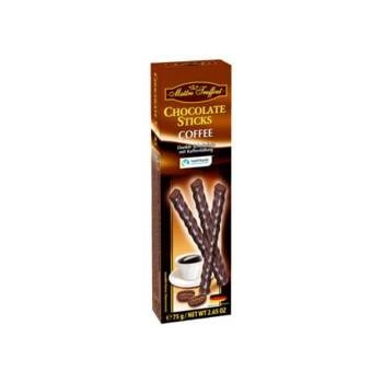 MaitreTruffout Paluszki z Ciemnej Czekolady Kawowe 75 g