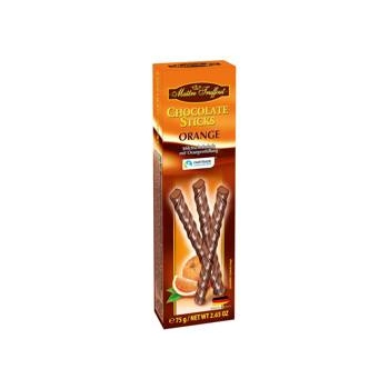 MaitreTruffout Pałeczki Pomarańczowe w Mlecznej Czekoladzie 75 g
