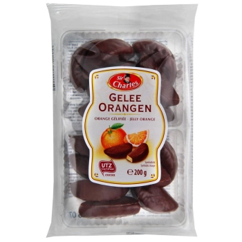 SirCharles Galaretka Pomarańczowa w Czekoladzie 200 g