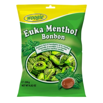 Woogie Cukierki Miętowo Eukaliptusowe 250 g