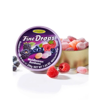 Woogie Landrynki w Puszce Leśne Owoce 200 g