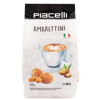 Piacelli Amarettini Ciastka 200 g