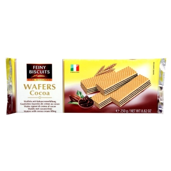 Feiny Biscuits Wafle Czekoladowe 250 g