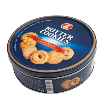 Matheo Ciastka Duńskie Maślane w Puszce 454 g