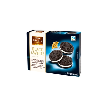 Feiny Biscuits Black&White Ciastka 176 g