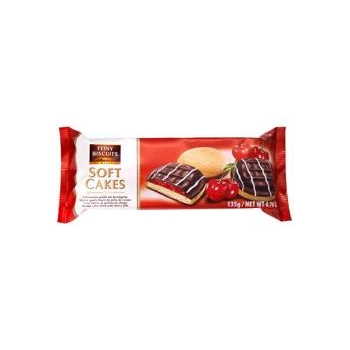 Feiny Biscuits Biszkopty z Galaretką Wiśniową Oblane Czekoladą 135g