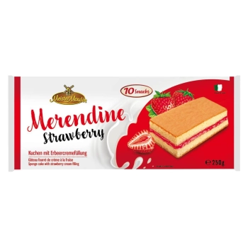 Meister Moulin Kanapki Biszkoptowe z Kremem Truskawkowym 250 g