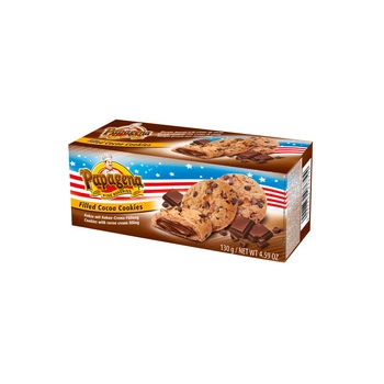Papagena Choco Chip Ciastka z Kremem Czekoladowym 130 g