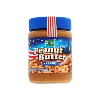Gina Peanut Butter Creamy Kremowe Masło Orzechowe 350 g