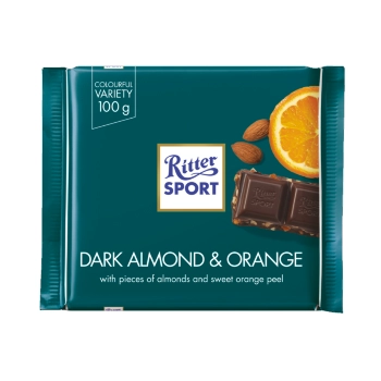 Ritter Sport Mandel Orange 100 g