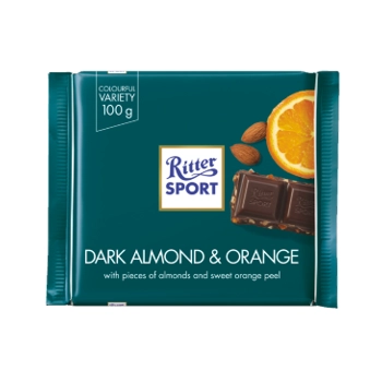 Ritter Sport Mandel Orange 100 g