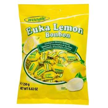 Woogie Cukierki Eukaliptusowo-Cytrynowe 250 g