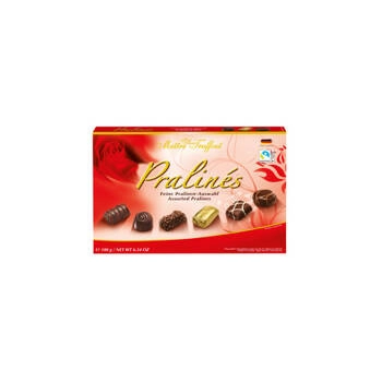 MaitreTruffout Assorted Pralines Red 180 g