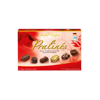 MaitreTruffout Assorted Pralines Red 180 g
