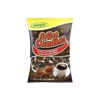 Woogie Cukierki Kawowe z Nadzieniem Kawowym 225 g