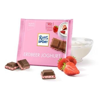 Ritter Sport Jogurt Truskawkowy 100 g