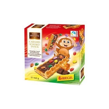 Feiny Biscuits Schoko-Riegel Batonik Karmelowy 6 x 27 g