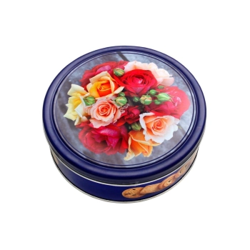 Matheo Ciastka Maślane w Ozdobnej Puszce z Różą 454 g