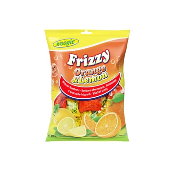 Woogie Bonbons Frizzy Orange & Lemon 250 g