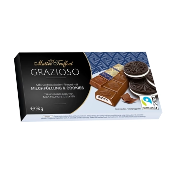 MaitreTruffout Grazioso Czekoladki z Nadzieniem Oreo 98 g