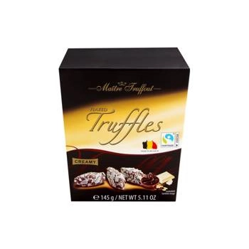 MaitreTruffout Trufle z Płatkami Białej Czekolady 145 g