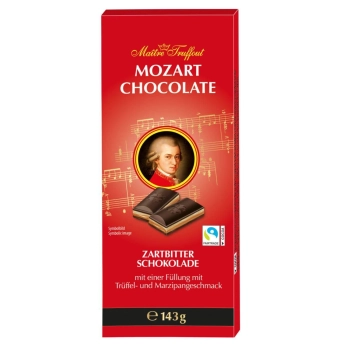 Maitre Truffout Ciemna Czekolada Mozarta 143 g