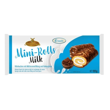 MaitreTruffout Mini-Rolls Milk 222 g
